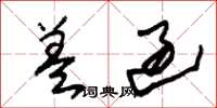 朱锡荣盖过草书怎么写