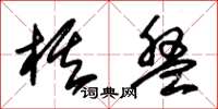 朱锡荣棋盘草书怎么写