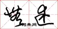 朱锡荣无述草书怎么写