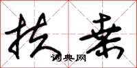 朱锡荣扶桑草书怎么写