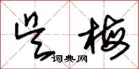 朱锡荣吴梅草书怎么写
