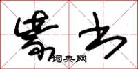朱锡荣紫书草书怎么写