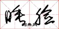 朱锡荣睡脸草书怎么写