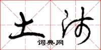 曾庆福土师草书怎么写