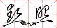 骆恒光热照草书怎么写