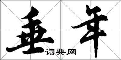 胡问遂垂年行书怎么写