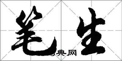 胡问遂笔生行书怎么写