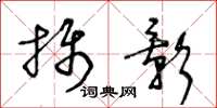 王冬龄摄影草书怎么写