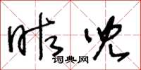 王冬龄昨儿草书怎么写