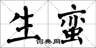 翁闿运生蛮楷书怎么写
