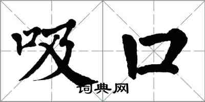 翁闿运吸口楷书怎么写