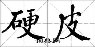 翁闿运硬皮楷书怎么写