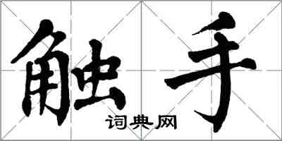 翁闿运触手楷书怎么写