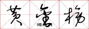王冬龄黄金榜草书怎么写
