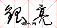 王冬龄银亮草书怎么写