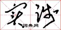 刘少英实践草书怎么写