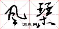 刘少英风琴草书怎么写