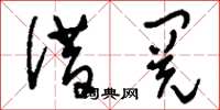 刘少英借阅草书怎么写