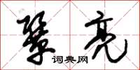 朱锡荣协亮草书怎么写