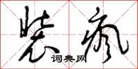 曾庆福装疯草书怎么写