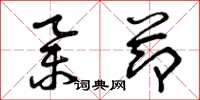 曾庆福举节草书怎么写