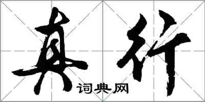 胡问遂真行行书怎么写
