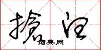 王冬龄抢白草书怎么写