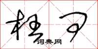 王冬龄枉问草书怎么写