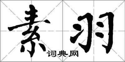 翁闿运素羽楷书怎么写