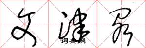 王冬龄文津阁草书怎么写