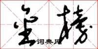 刘少英金榜草书怎么写