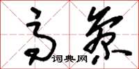 刘少英高参草书怎么写
