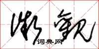 朱锡荣微观草书怎么写