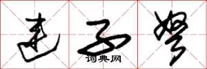 朱锡荣连子弩草书怎么写
