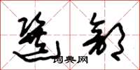 朱锡荣选部草书怎么写
