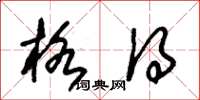 朱锡荣格得草书怎么写