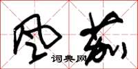 朱锡荣風茄草书怎么写