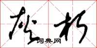 朱锡荣灰朽草书怎么写
