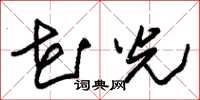 朱锡荣花光草书怎么写