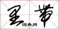 朱锡荣里带草书怎么写