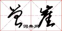 朱锡荣曾崖草书怎么写
