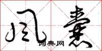 曾庆福风囊草书怎么写