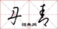 梁锦英丹青草书怎么写