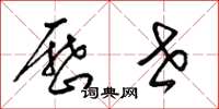 梁锦英历世草书怎么写