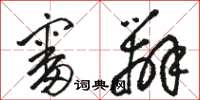 骆恒光审辨草书怎么写