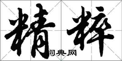 胡问遂精粹行书怎么写