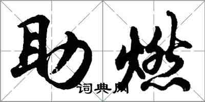 胡问遂助燃行书怎么写