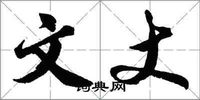 胡问遂文丈行书怎么写