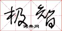 王冬龄极智草书怎么写