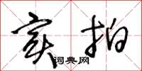 王冬龄实拍草书怎么写